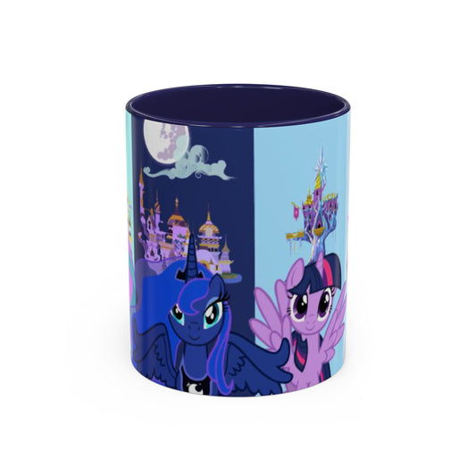 My Little Pony Princess Character Accent Coffee Mug — 11/15oz
