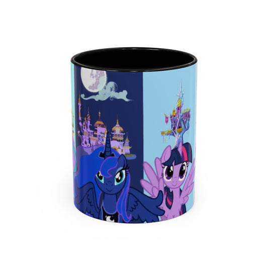 My Little Pony Princess Character Accent Coffee Mug — 11/15oz