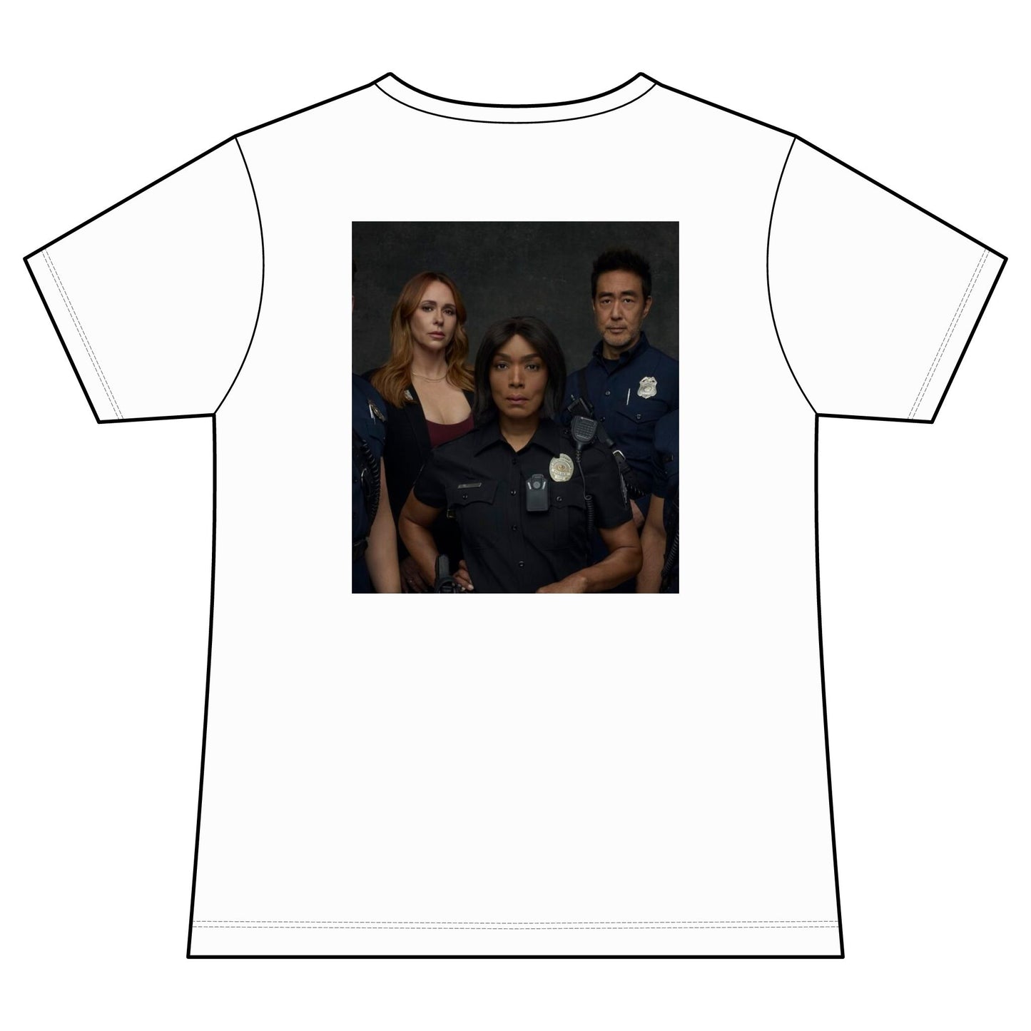 Women's TV Drama Police Squad V-Neck Tee