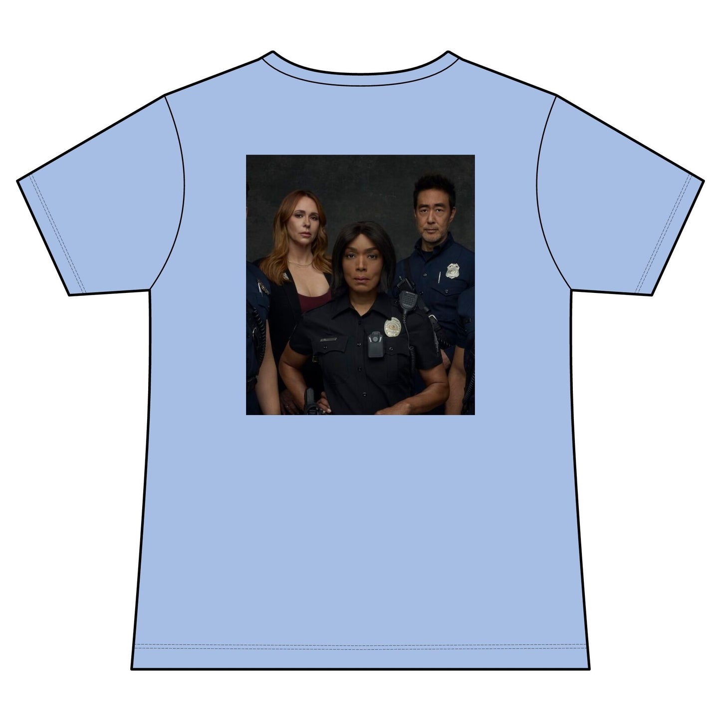 Women's TV Drama Police Squad V-Neck Tee