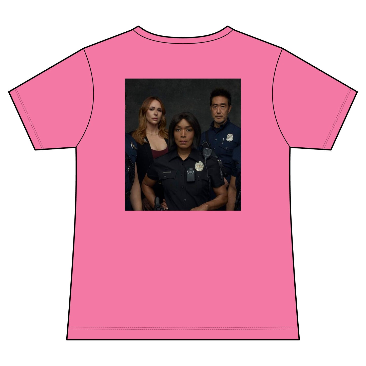 Women's TV Drama Police Squad V-Neck Tee