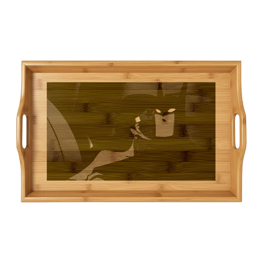 Bamboo Serving Tray (Engraving)