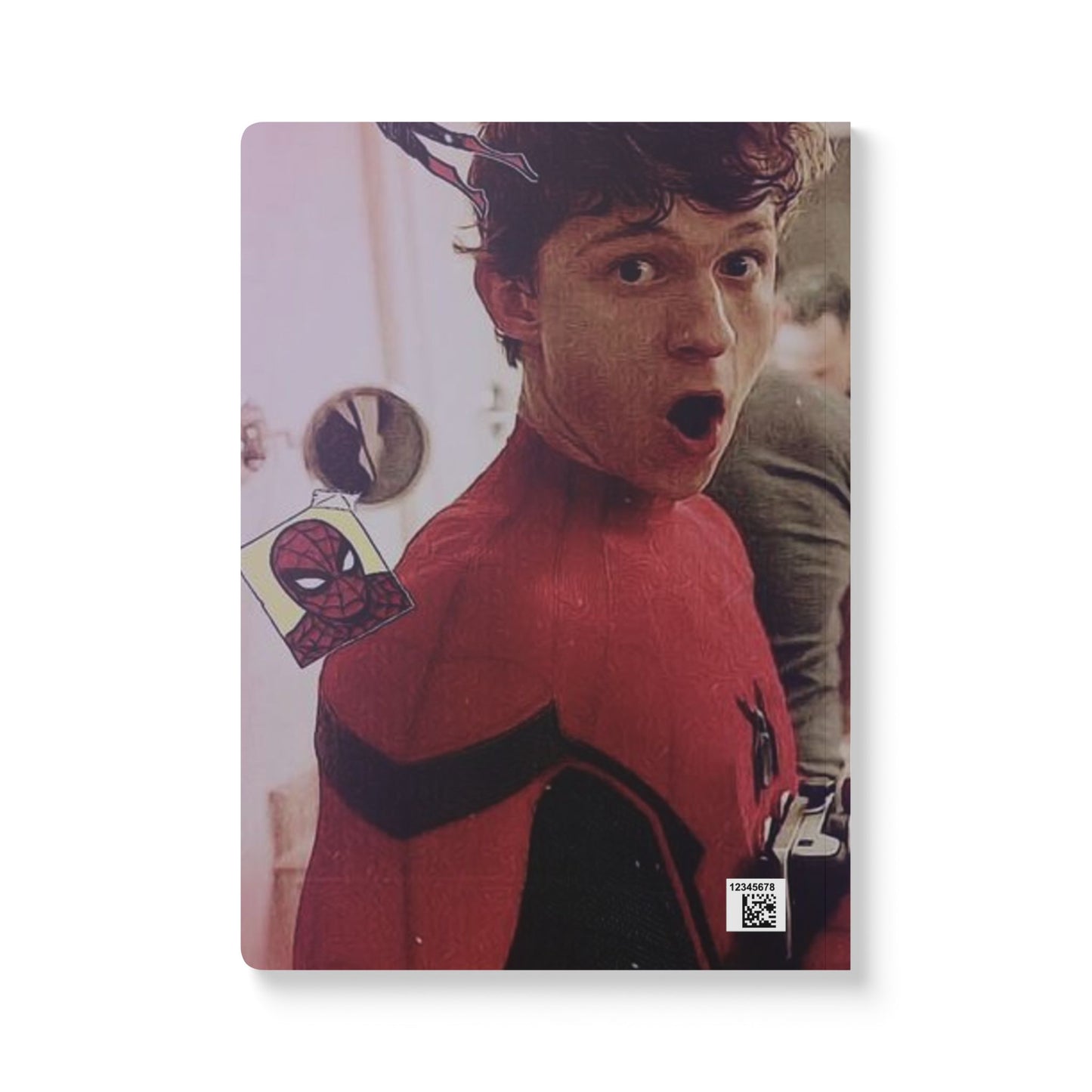 Spider-Man Tom Holland Softcover Journal — Retro Polaroid Photo Notebook