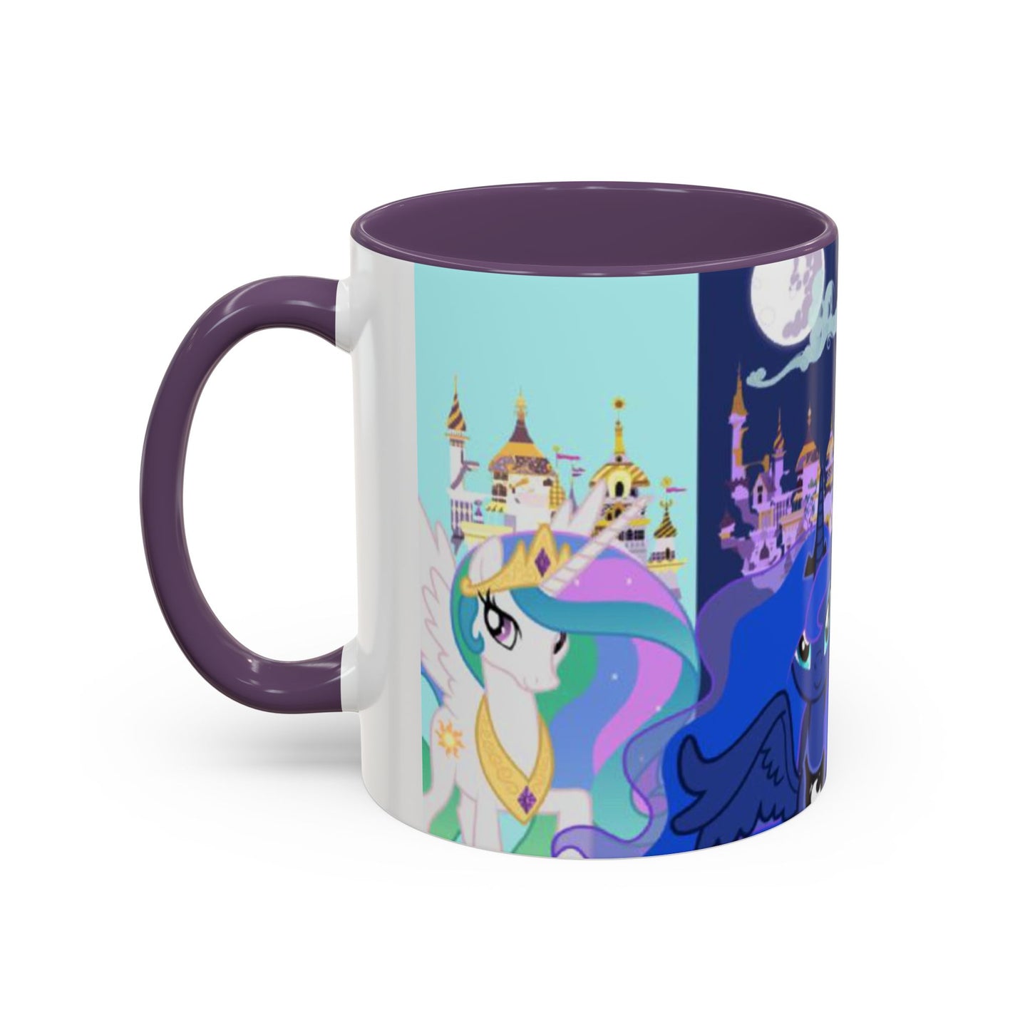 My Little Pony Princess Character Accent Coffee Mug — 11/15oz